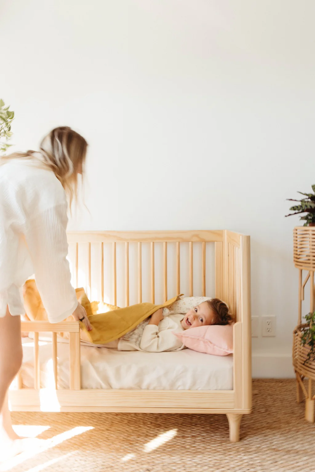 Acadian/Dove - Linen Quilted Blanket - Image 3